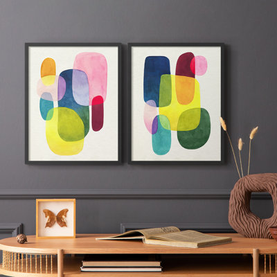 Sunlit Spectrum I-Premium, reproduction encadrée prête à accrocher - aucun clou requis - aucun clou requis
