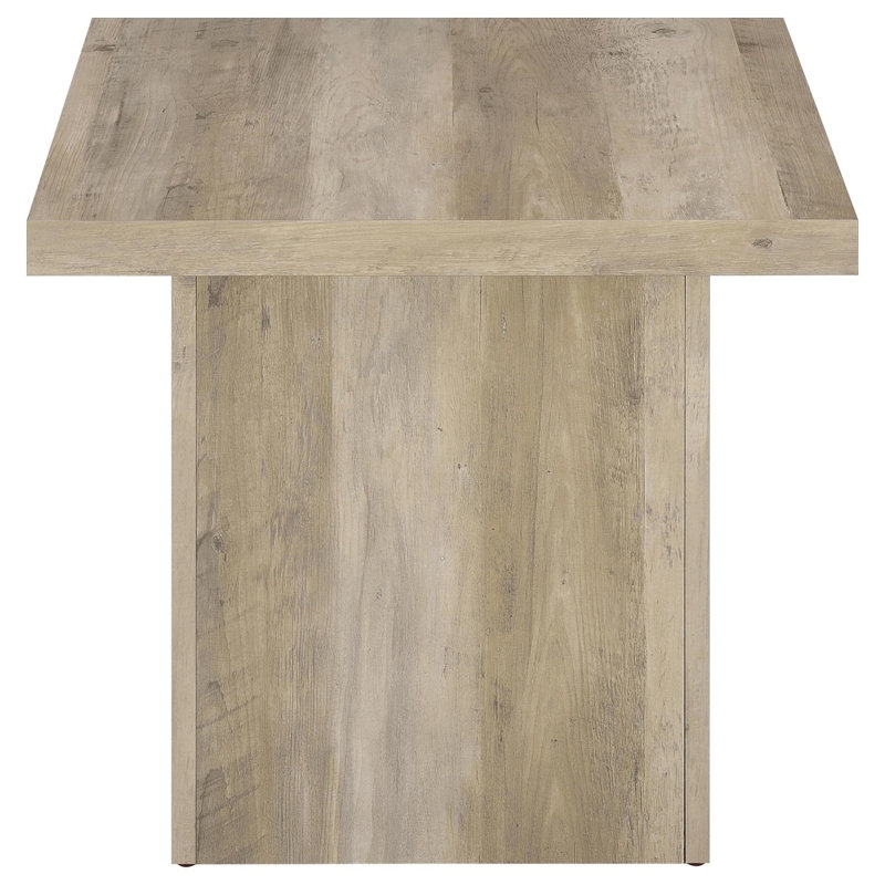 Table de bout Eldridge, H 21,74 po x l 23,49 po x P 23,49 po, Natural