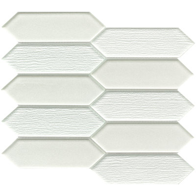 Picket 2" x 2" Glass Mosaic Tile