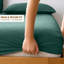 40cm Extra Deep Fitted Sheet - Luxury Microfiber Deep Pocket Bed Sheet Secure Fit-121863304-121863312