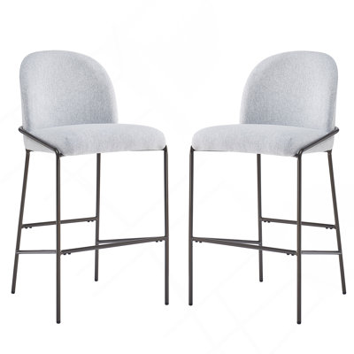 Ensemble de 2 tabourets de bar Galen