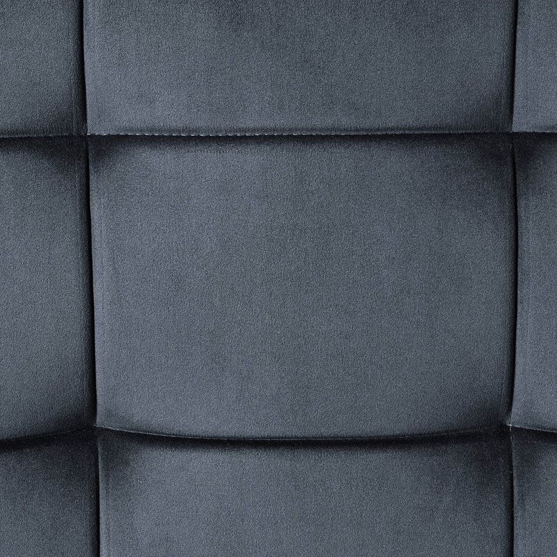 Grey Industrial Bench With Soft Upholstery For Bedroom Style Velvet A Relaxing Atmosphere