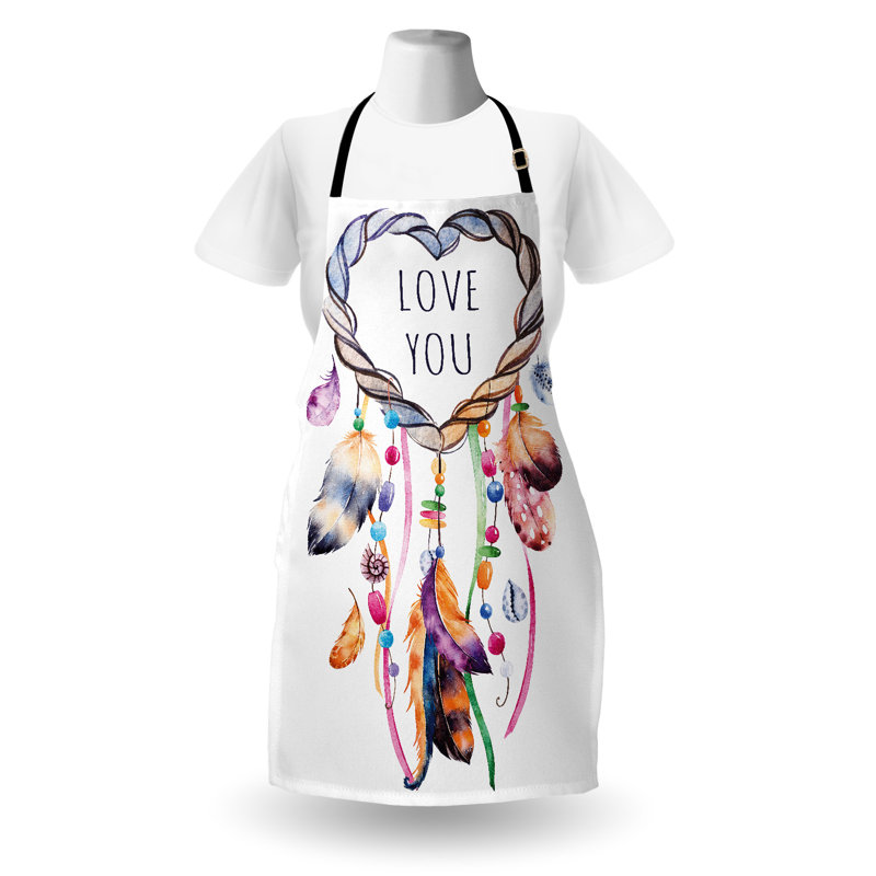 No Pattern Bib Apron