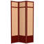 83.5" x 86" Jute Shoji 6 Panel Room Divider-820977486-868720495