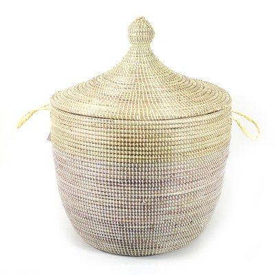 Panier à deux tons avec rangement bas