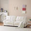 Causeuse en velours 80 po Cloud-106871449