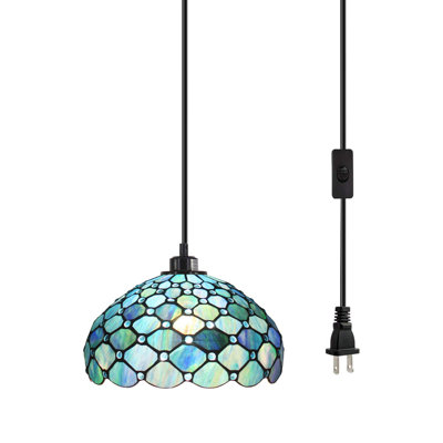 Backler 1 - Light Black Single Pendant