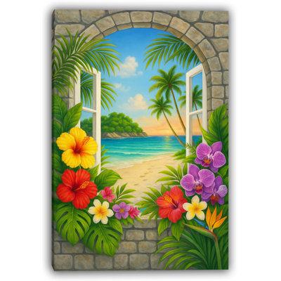 Art floral, brise marine