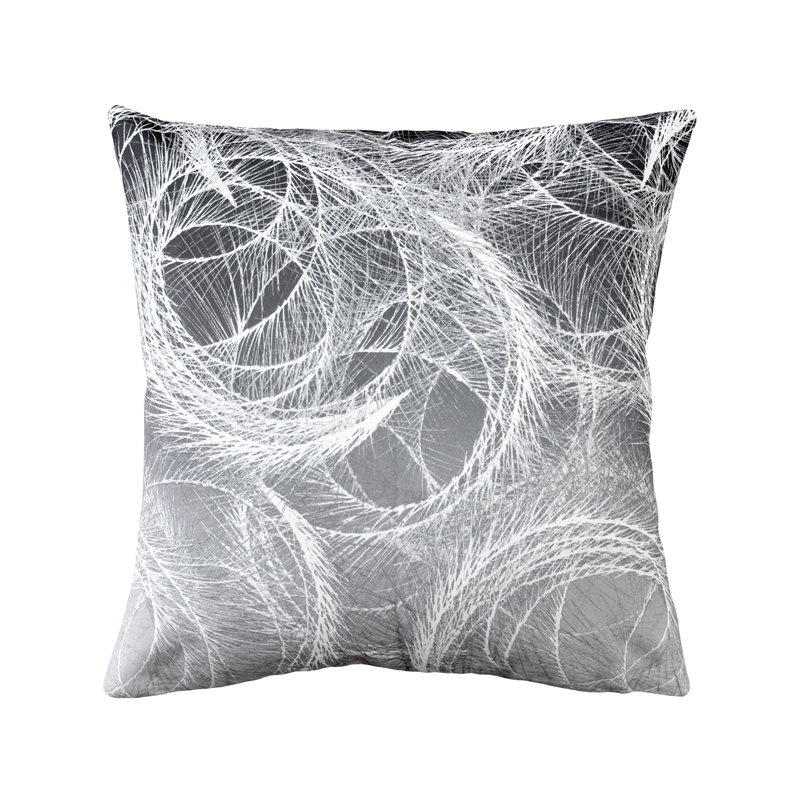 Coussin Feather, Gris