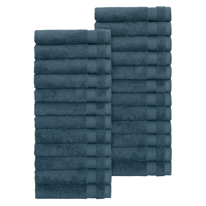 Essuie-mains en coton turc Starlight, Blue