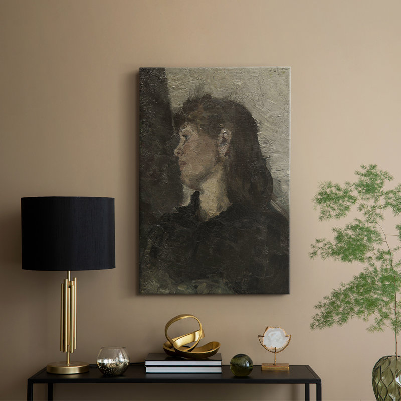 Impression de portrait rétro CXLVI - galerie enveloppée Cavas, H 27 po x l 18 po