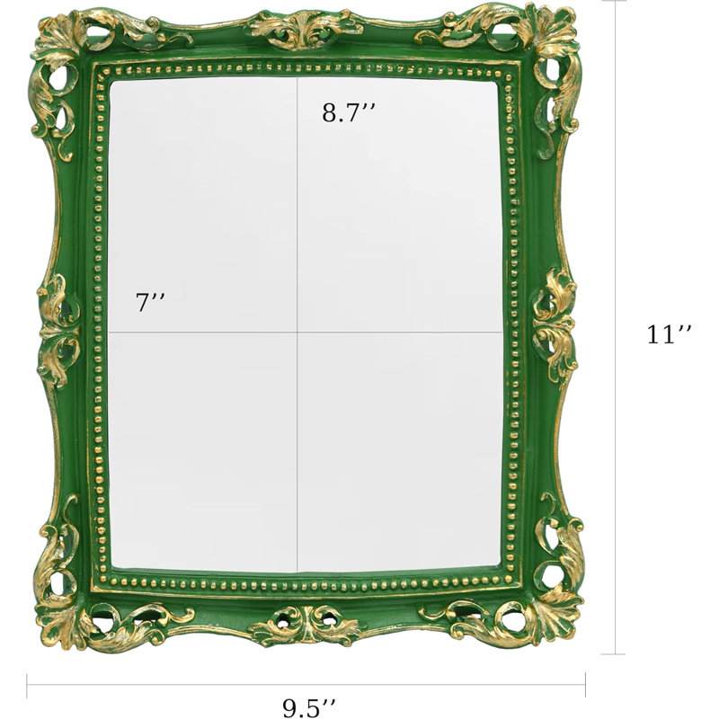 Rectangle Mirror, Green