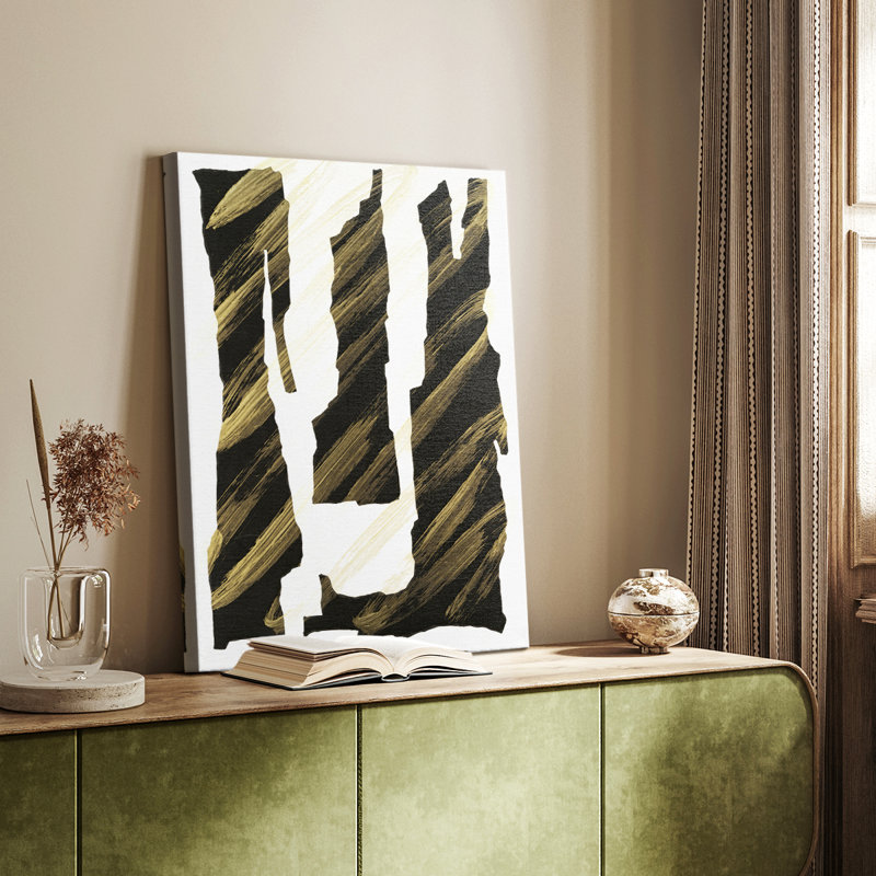 Onyx Obelisks I - galerie sur mesure enveloppée Cavas, H 18 po x l 12 po