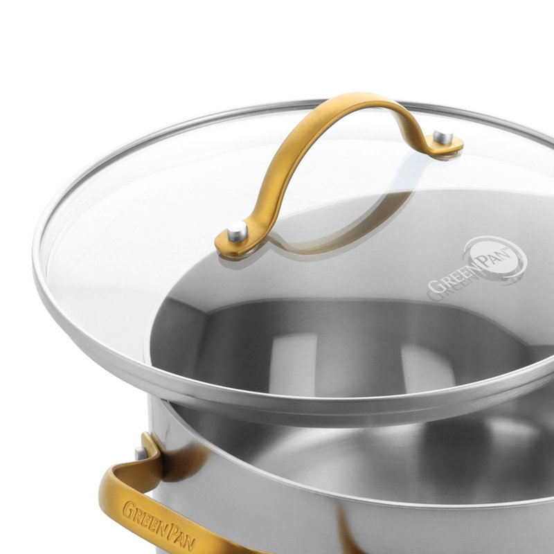 Greenpan Padova Reserve Uncoated 3 Piece Set