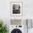 Cream Wood Picture Frame with Mat-509957298