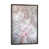 Toile encadrée de bois rustique foncé