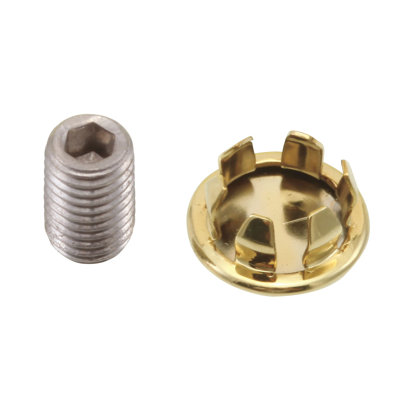 Bouton et vis de remplacement à brancher