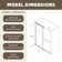 60" W X 74" H Frameless Shower Door, Double Sliding Door With 5/16" Sgcc Tempered Clear Glass,Soft-Closing