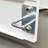 FixtureDisplays@ 25.9" x 9.1" x 10.4" Touchscreen Secure Cellphone Locker System with Restricted Access 110V outlet Per Slot 10210-WHITE