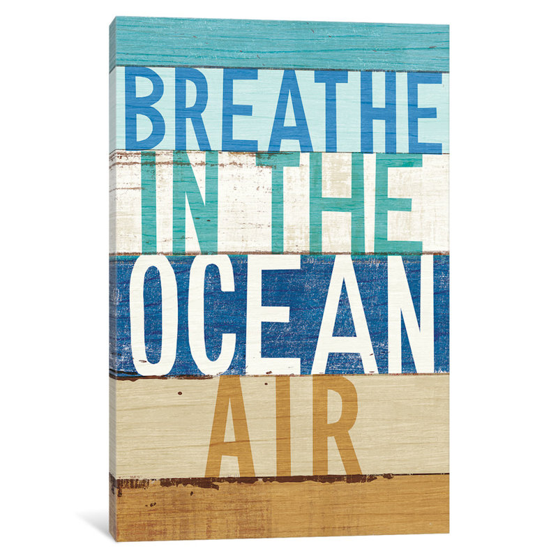 «Beachscape Inspiration V» par Michael Mullan, reproduction sur toile tendue sur châssis, H 12 po x l 8 po x P 0,75 po