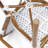 Damore All-Weather Commercial Paris Chairs with Arms and Metal Frames-36564815