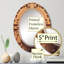 Flourmoy - Miroir mural moderne ovale-2130514991