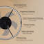 Ventilateur de plafond encastré avec lumière Bonin, télécommande intérieure avec lumières Bonin-1572442284-1560849186
