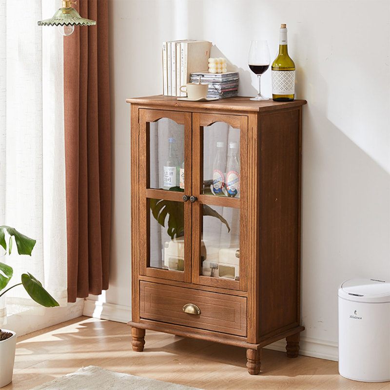 Vitrines en bois massif
