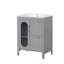 Meuble-lavabo 24 po avec comptoir en céramique-252973738
