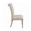 Chaise parsons en beige fiona