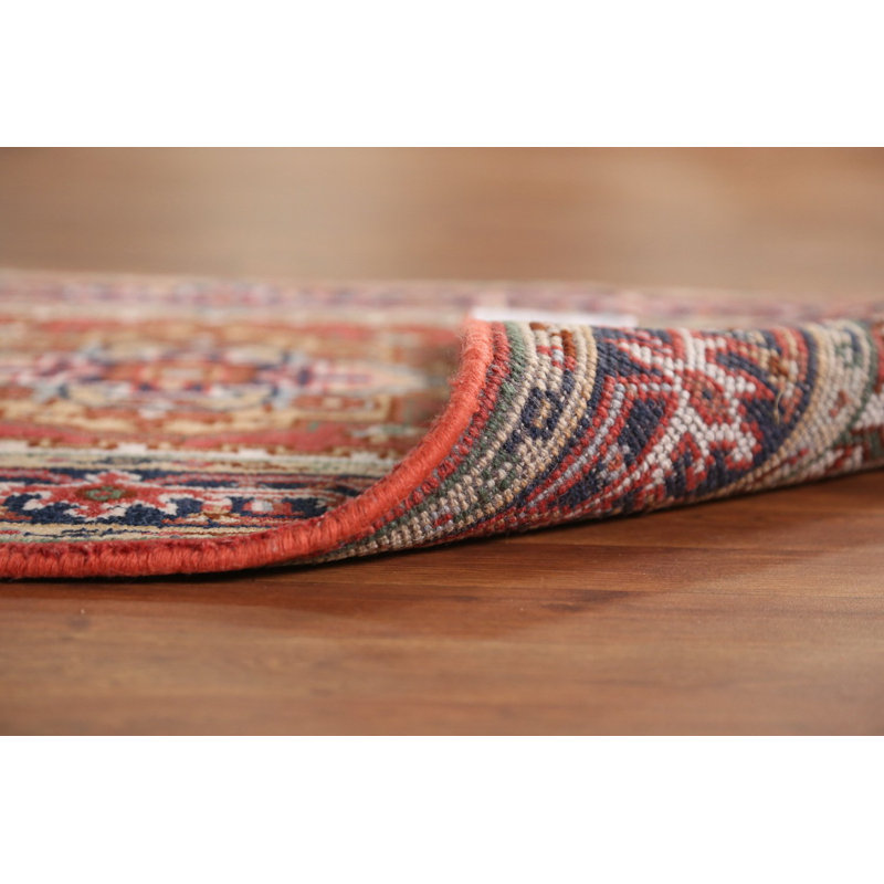 Tapis traditionnel indien à motif géométrique 3 x 5