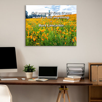 Latitude Run® Gallery Wrapped Canvas By C.M. Lally: "As long as there is a breath to breathe, there’s