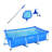 Steel Rectangle Frame Set Pool 25.56'' H x 63.6'' W x 102'' L