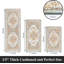 Ensembles de tapis de cuisine coussinés 3 pièces Tapis de cuisine anti-fatigue pour plancher Tapis de cuisine imperméables antidérapants-1216773387