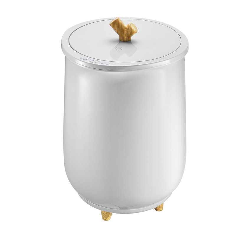 Chauffe-serviettes 20L pour salle de bain, Gris / naturel