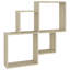 Gleora 4 Piece Square Cube Shelf-1730534229