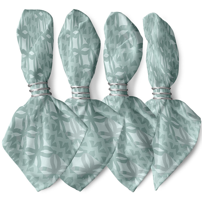 Ensemble de serviettes 4 pièces Aksel, Bleu