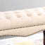 Banc rembourré beige-1096975084