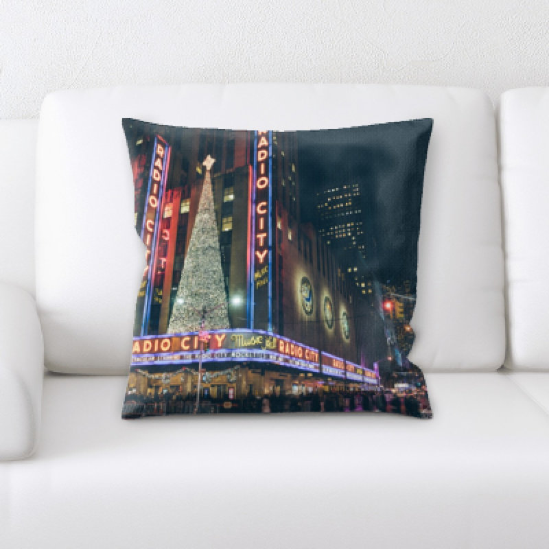 Microsuede Throw Pillow