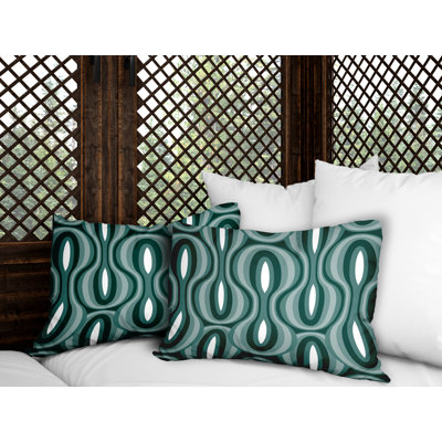 Outdoor Reversible Throw Pillow