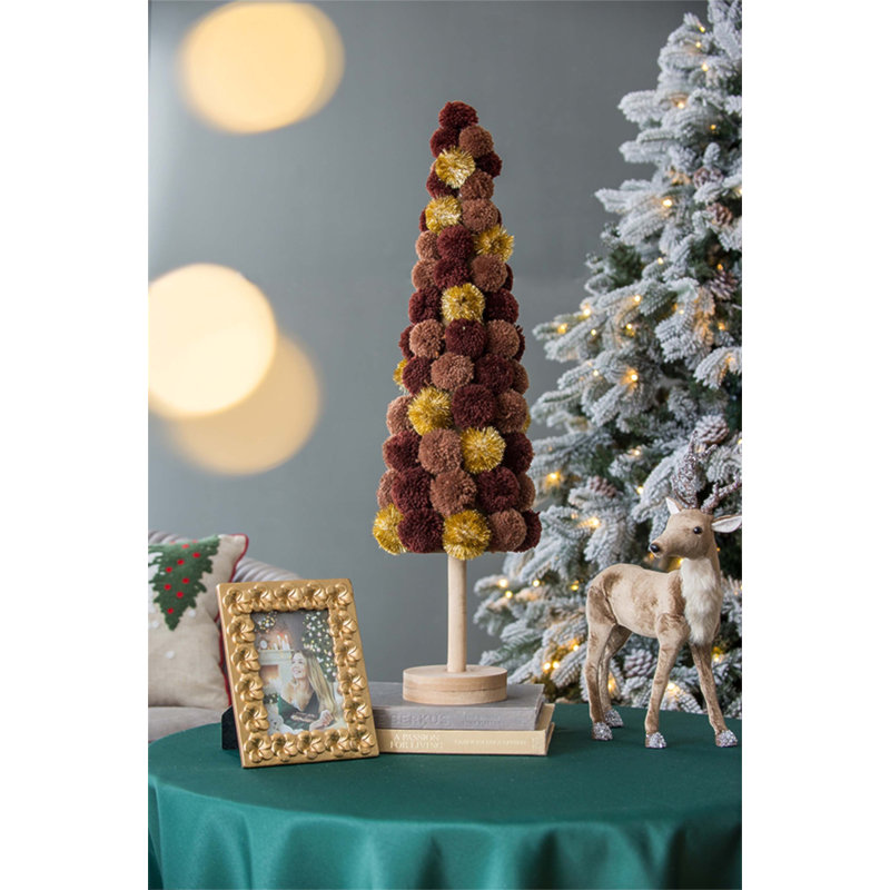 Le haut décor de table de Noël, élégant et festif pour les fêtes, ajoute de la joie à n'importe quelle pièce, 31.5"