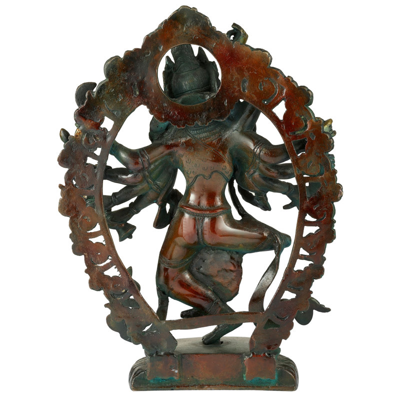 Figurine Shanda Taandava, Rouge / or