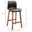 Jahdal Upholstered Counter Stool-778743974