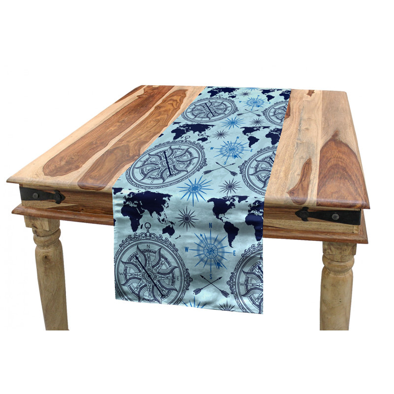 Geometric Table Runner, 90" x 16"