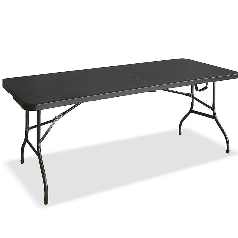 Table de jeu de pique-nique pliante extérieure multifonctionnelle de 6 pi pour l'extérieur
