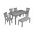 6-Piece Dining Table Set-431592503-431592501