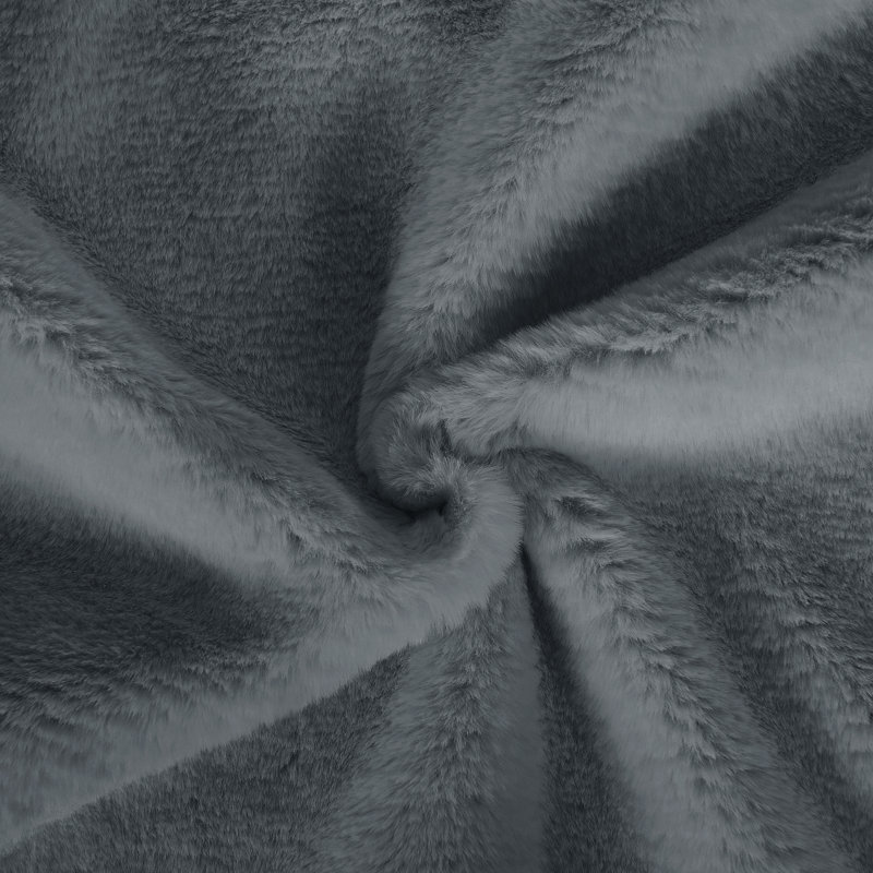  Housse de coussin carré en fausse fourrure, Averse torrentielle