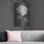  «Black and White Flowers 1» par Ethan Harper, art mural en métal, 24 po x 36 po-113279320