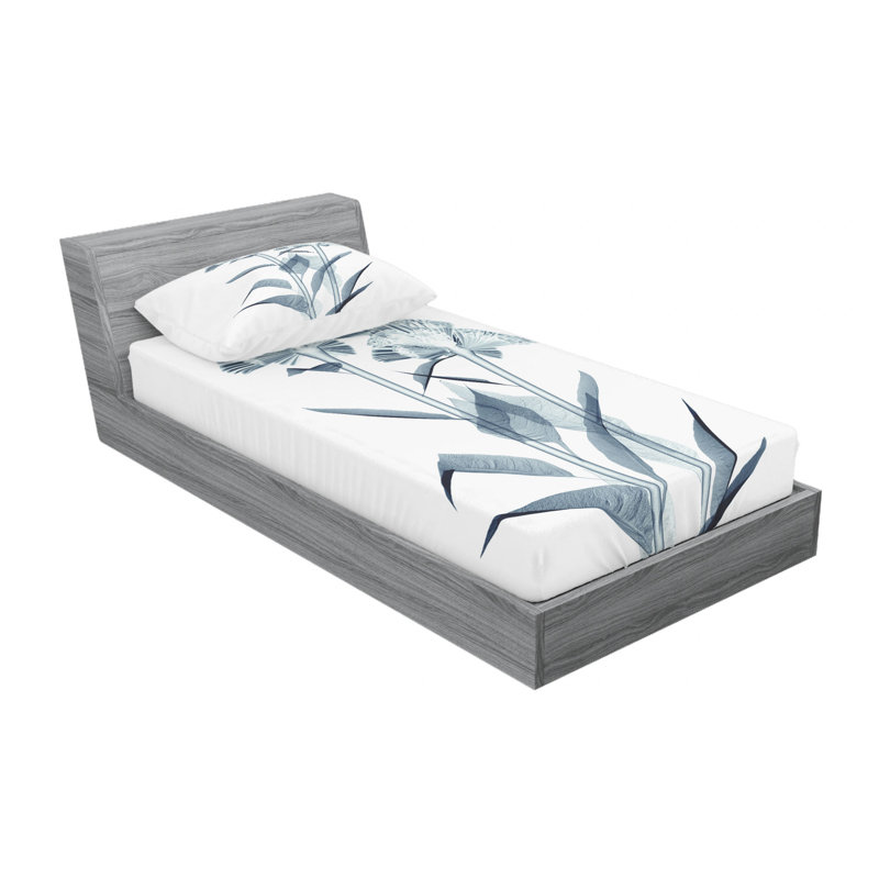 Microfiber Sheet Set, Twin Sheet Set + Fitted Sheet + 1 Pillowcase