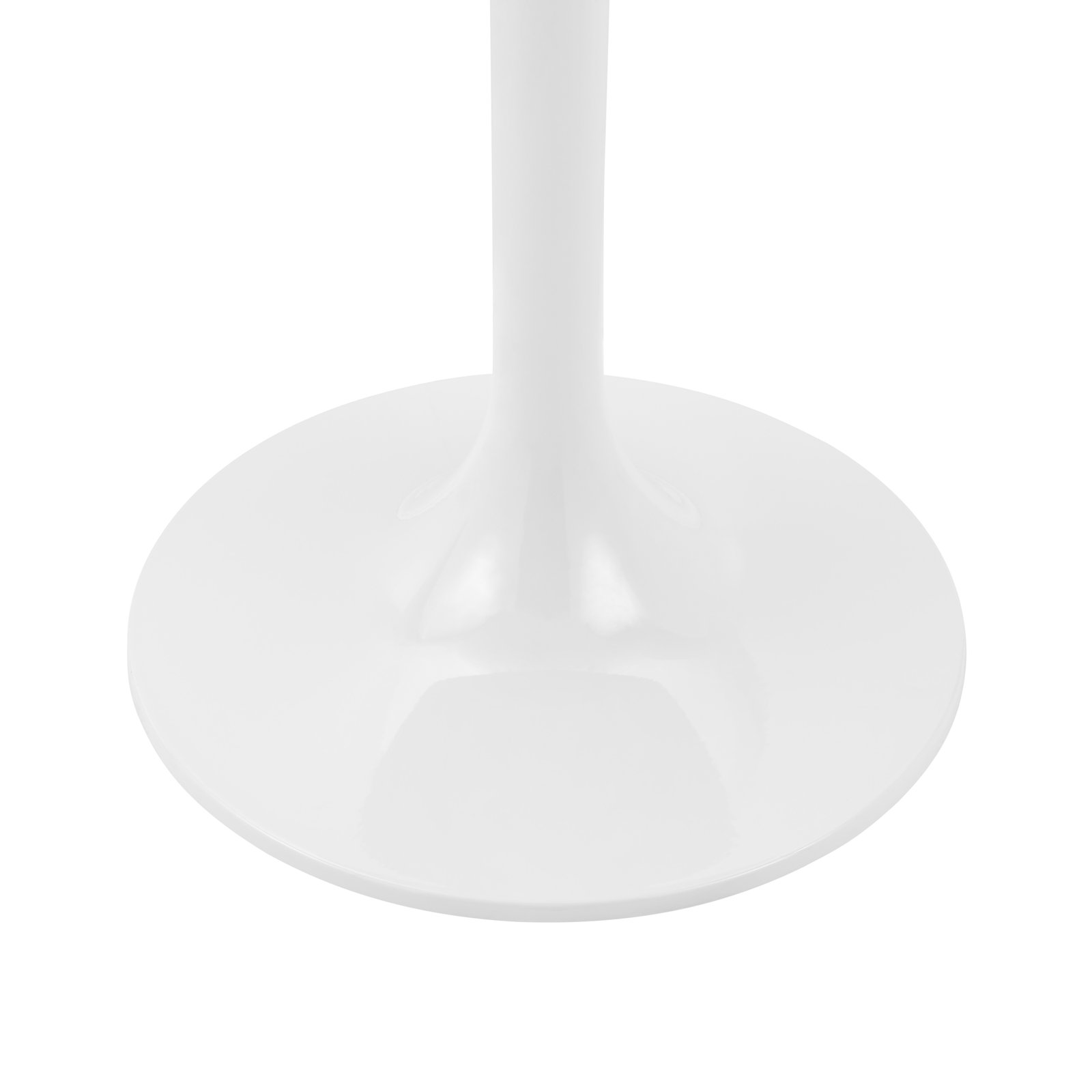 Flow 20" End Table, White